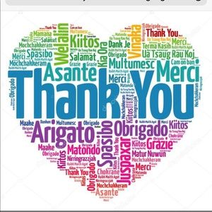 You are appreciated!